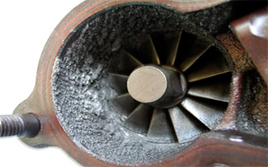 Avería por ingestión de un objeto extraño por el escape 4